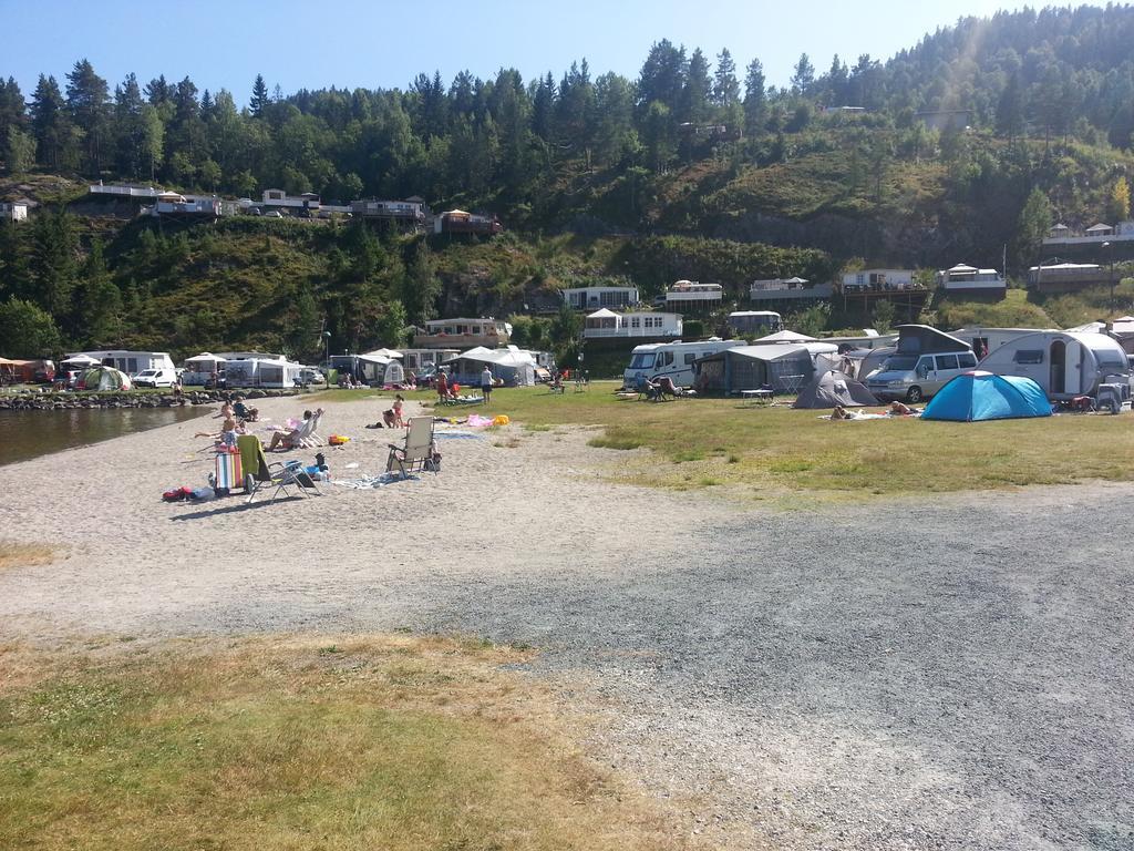 Garvikstrondi Camping Seljord Exterior foto