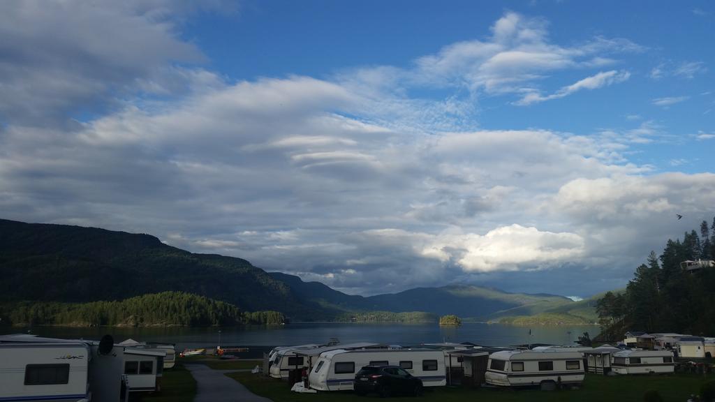 Garvikstrondi Camping Seljord Exterior foto